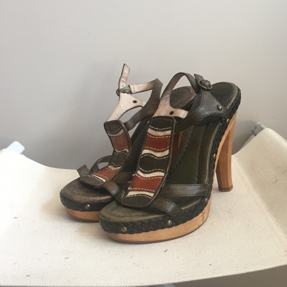 Funky Frye Strappy Sandal
